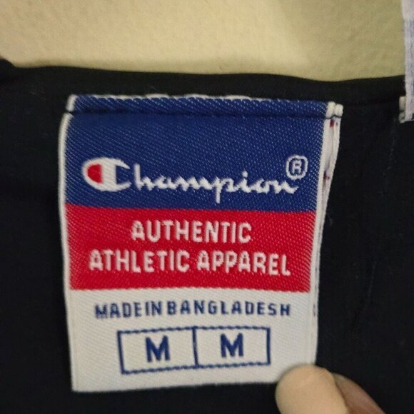 Champion Colorblock Full Zip Hooded Windbreaker Size M - Picture 5 of 6